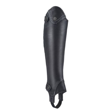 Shires Moretta Lucetta Leather Gaiters - Black